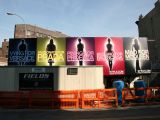 Style.com Billboards at 7th Avenue Construction Site