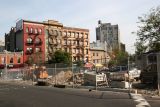 Construction at Father Demo Square