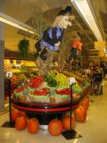 Supermarket Harvest & Halloween Display