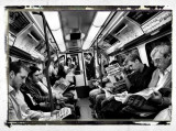 subway riders and readers