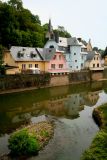 Reflected Colorful Houses