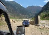 An oncoming jeep - DSC00305.jpg