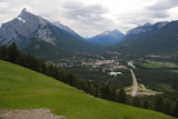 Banff from Norquay Mountain