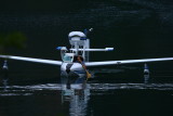 PADDLING INTO DOCK