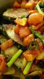 fish fillet & vegetables