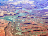 Pictures from Airplane Over Utah and Colorado