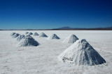 Drying Salt on the Salar de Uyuni