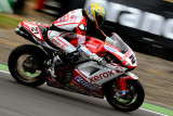 Troy Bayliss exiting Druids