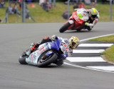 Jorge Lorenzo Fiat Yamaha leading Toni Elias Alice Team Ducati