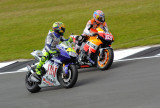 Valentino Rossi and Nicky Hayden