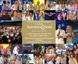 My photos of a charity party used to create thank you e-card