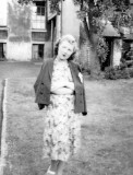 1939: Dublin, Ireland.  Mom at her Aunt Lilys home.