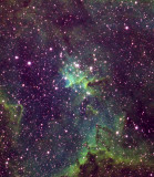 IC1805 - Heart Nebula close up