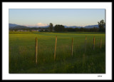 Mount Baker approaching dusk