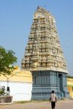 South Gopuram of the Kamakshi Amman temple,  Kanchipuram, India