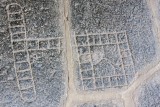 An ancient game etched onto the stone, Varadaraja Perumal Temple, Kanchipuram, India