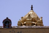 Ekambareswara Temple - Golden gopuram, Kanchipuram, India