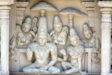 Kailasnatha temple - new carvings, Kanchipuram, India
