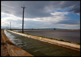 A system of watercanals supply the fields