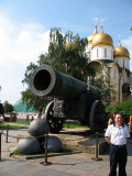 The Tsar Cannon (1586) 40 tons