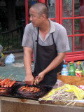 Grilled Tentacles on a Stick