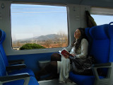 Reading .. relaxing enroute to Orvieto .. A4849_50