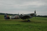 Spitfire On Runway
