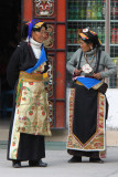 Tibetan ladies at the shops