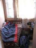 My hotel room in Nakuru, Kenya.
