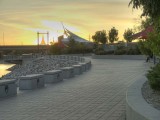 River Landing sunset