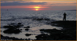  IRELAND - CO.SLGO - SUNSET AT ROSSES POINT