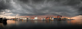 Copenhagen Harbour Storm Panorama