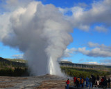 Classic Old Faithful Geyser