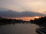 Seine River at Sunset
