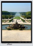 Central axis of Versailles Gardens