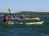 Lite småstökigt, men surfbart i medvinden