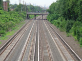 Main Line Elmhurst looking west