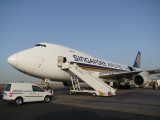 1712 28th September 08 Singapore Airlines 747-400 Freighter at Sharjah Airport.jpg