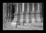 Chartes cathedrals doors.