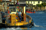 Dartmouth ~ lower ferry nearing Kingswear