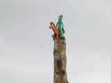 Gumby on Pokey fort masthead