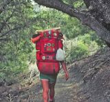 Pack Of A Thru-Hiker 70's Style. ( April 1977)