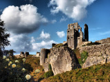 Ruins at Corfe Castle