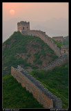 The Great Wall at Sunset