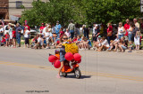 youngest biker  (as in no pedals)