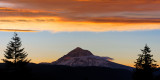 Time to get up!  Sunrise behind Mt. Hood, Oregon 7-29-08