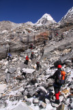 below Drolambu Glacier