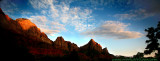 View standing in the Zion National Park museum(by far my favorite)