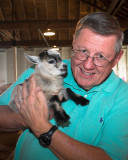 Baby Goat n Me 2 days old