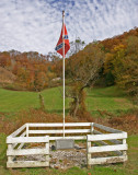 Civil War battlefield marker